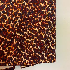 Animal print skirt sz12